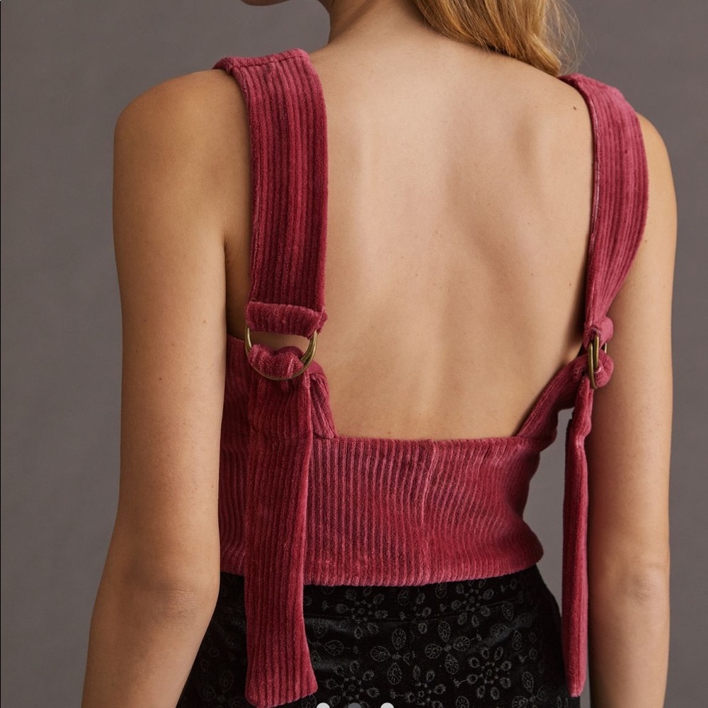 Anthropologie Cropped Corset